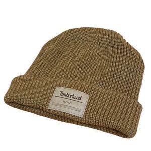 Timberland Olive Knit Beanie Hat Unisex